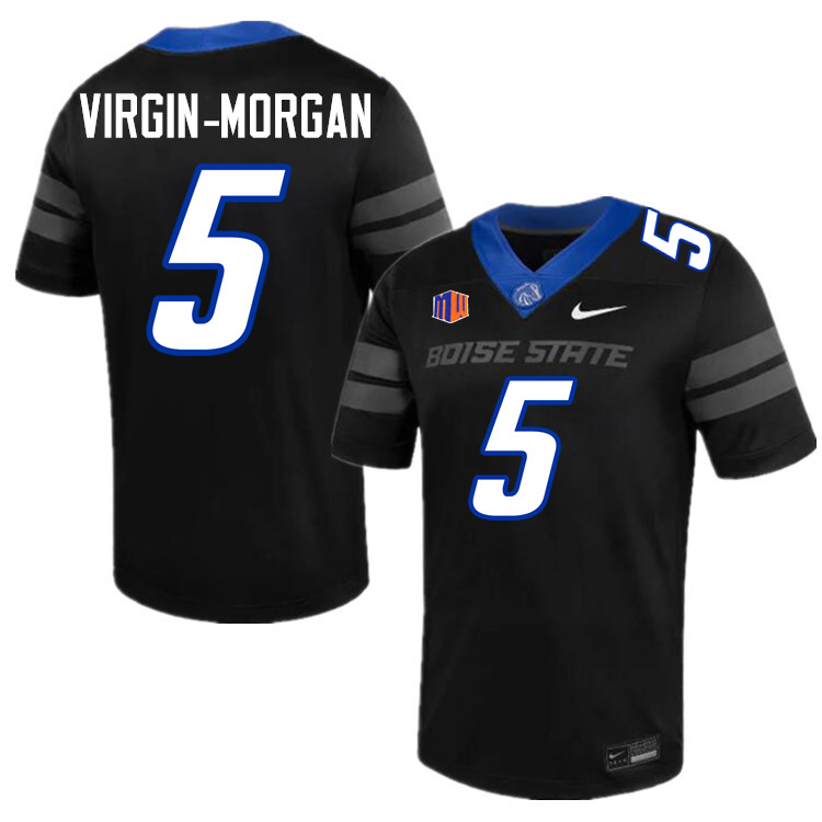 Jayden Virgin-Morgan Jersey, Boise State Broncos College Football Jersey College Uniforms-Black  Jayden Virgin-Morgan Jersey, Boise State Broncos College Football Jersey College Uniforms-Black
